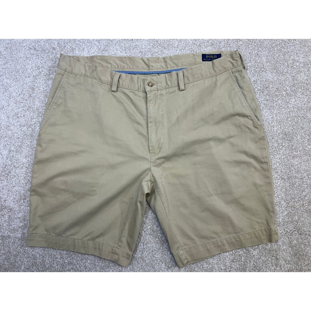 Polo Ralph Lauren Men's Classic Fit Chino Shorts Khaki Size 38 x 9